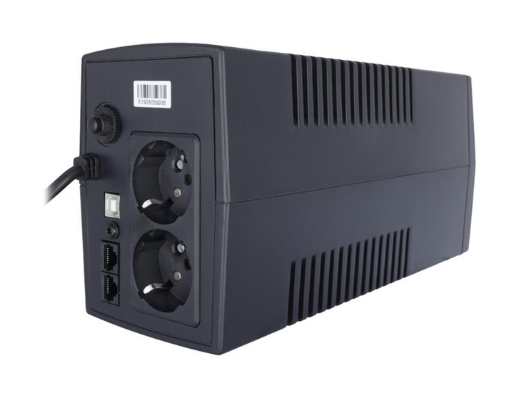 ИБП East EA-850U LCD, Line Int., AVR, 2хSchuko, USB (05900071) - изображение 4