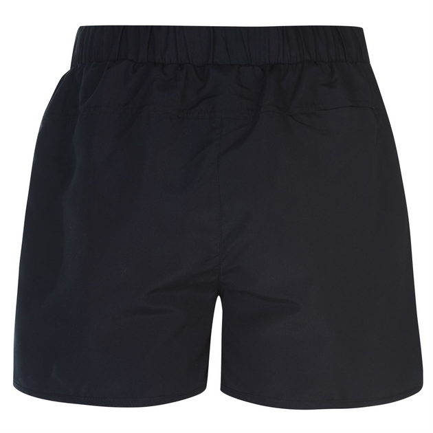 Women's Cotton Yoga Shorts - Black/Grey Marl KIMJALY