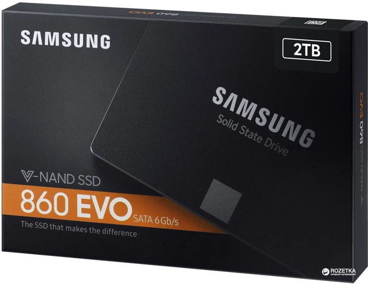 SSD диск Samsung 860 Evo-Series 2TB 2.5
