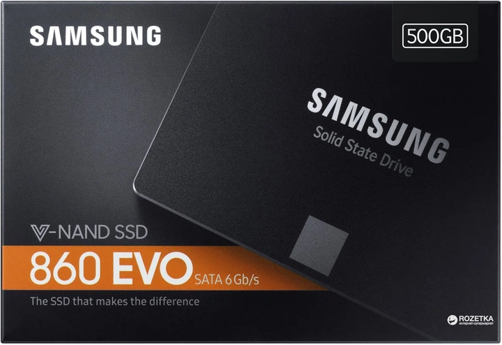 SSD диск Samsung 860 Evo-Series 500GB 2.5