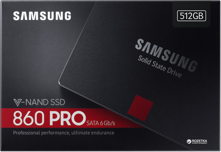 SSD диск Samsung 860 Pro series 512GB 2.5