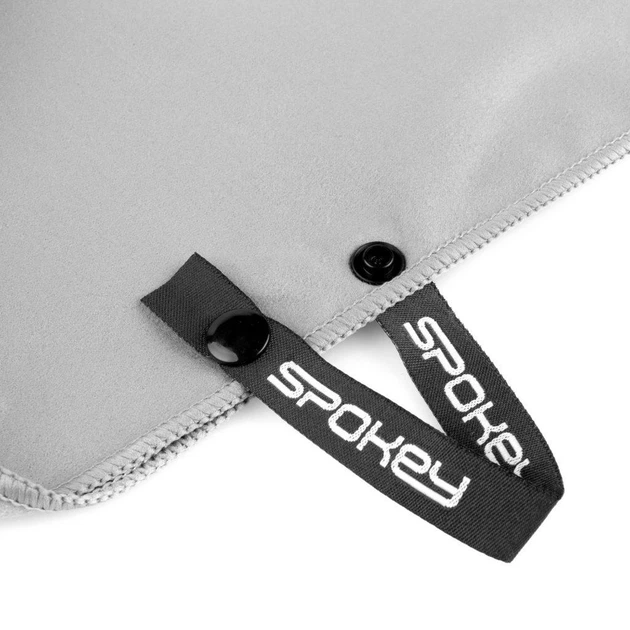 Охлаждающее пляжное/спортивное полотенце Spokey Sirocco 40х80 924993, для спортзала, быстро высыхающее. Серый - изображение 3