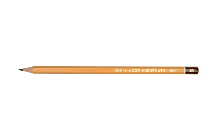 Карандаш графитный 4B Koh-i-noor 1500/4B, 01481 - Фото 1 Карандаш графитный 4B Koh-i-noor 1500/4B, 01481 - изображение 1