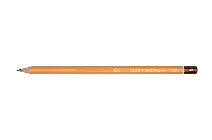 Карандаш графитный 8B Koh-i-noor 1500/8B, 01477 - Фото 1 Карандаш графитный 8B Koh-i-noor 1500/8B, 01477 - изображение 1