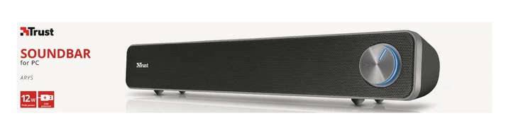 Акустична система, саундбар для комп'ютерів Trust Arys USB AUX Black - зображення 3