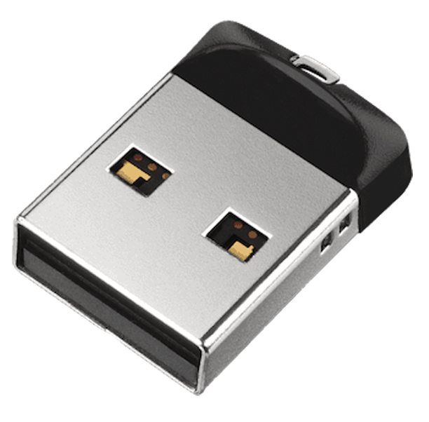Флешка SanDisk Cruzer Fit 16Gb USB 2.0 (SDCZ33-016G-G35) Black USB флеш-драйв - изображение 2