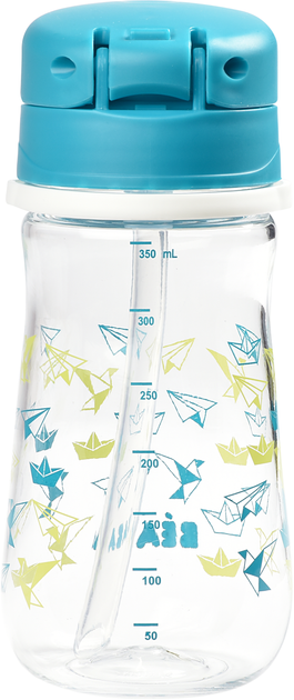 Детский поильник Beaba с трубочкой Sippy 350 мл Синий (913450 ...