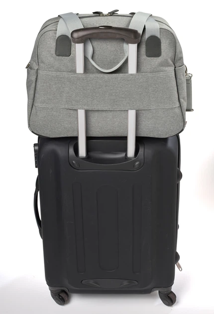 Сумка для мам Beaba Geneva Heather Grey Сіра (940244) (3384349402440) - зображення 10