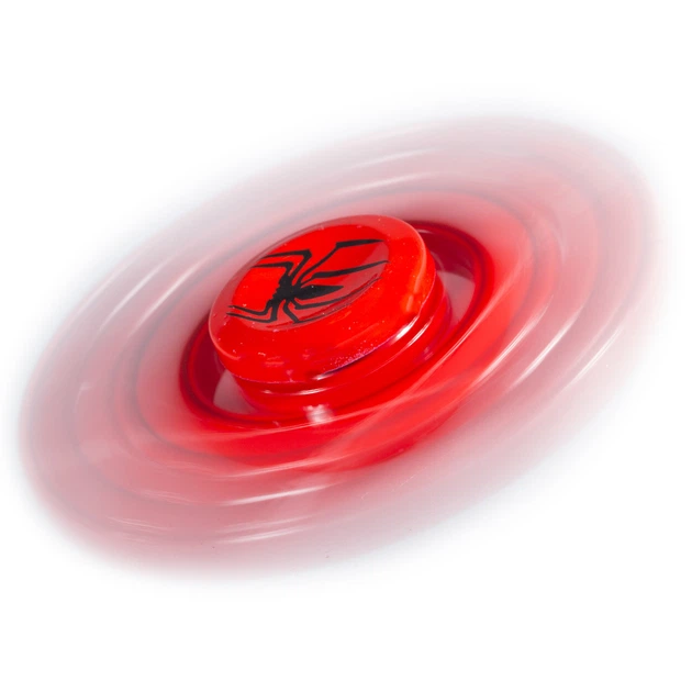 Спиннер металевий Fidget spinner Павук Червоний іграшка антистрес - зображення 10