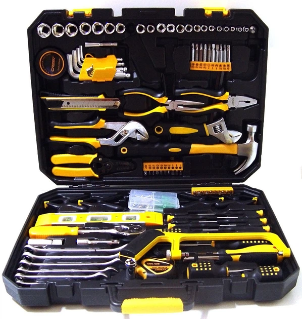 Набор инструментов в чемодане Crest tools 168 предметов (N008392) - изображение 2