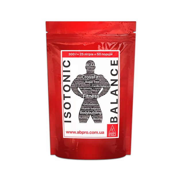 Изотоник AB PRO ISOTONIC BALANCE 300 г Лимон () - изображение 1