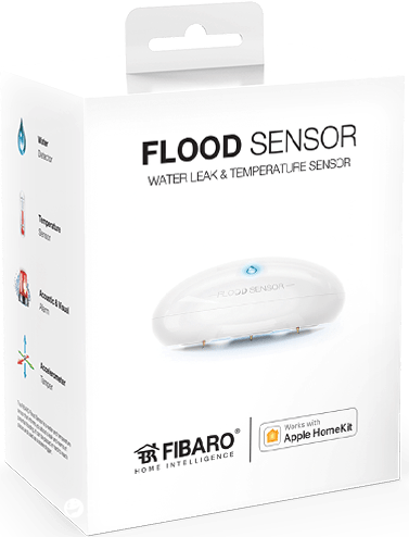 Inteligentny czujnik wycieku wody FIBARO Flood Sensor Z-Wave Biały (FGFS-101_ZW5) - obraz 3