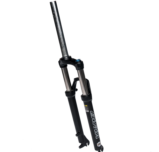 Вилка 27,5" ZOOM 595SH L/O Biria 1-1/8" чорний (A-395346) - зображення 4