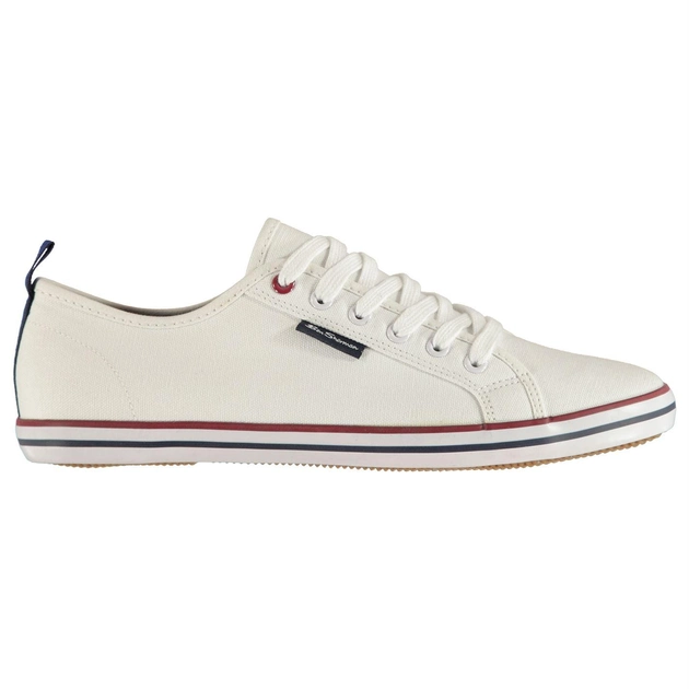 Кеды Ben Sherman Lestar Canvas Shoes 41 (255 мм) White (4963064) 