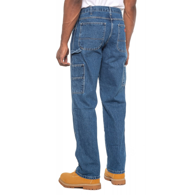 Джинсы Dickies Heavyweight Denim Double-Knee Utility Jeans Stonewashed ...