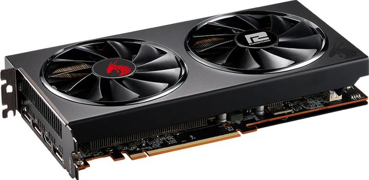 Видеокарта PowerColor PCI-Ex Radeon RX 5600 XT Red Dragon ОС 6GB