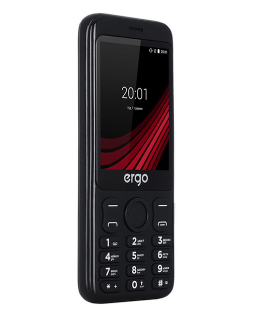 Мобильный телефон Ergo F285 Wide Dual Sim Black; 2.8 (160х128) TN ...