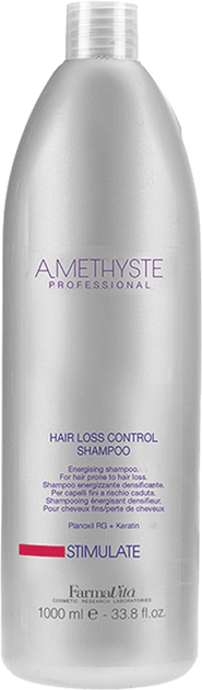 Акція на Шампунь Farmavita Amethyste Stimulate Hair Loss Control Shampoo для стимулювання росту волосся 1 л від Rozetka