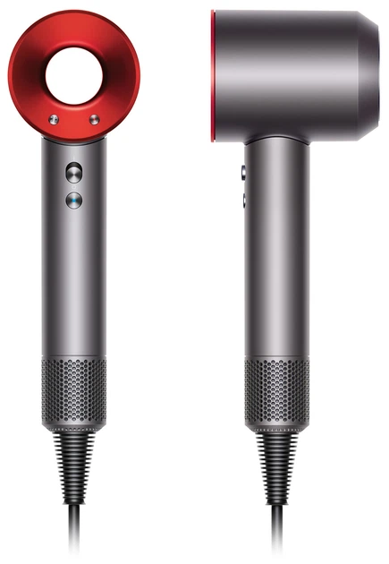 Фен Dyson Supersonic HD03 красный в чехле – фото, отзывы