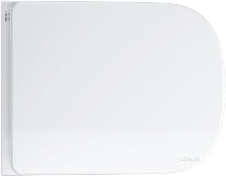Унитаз подвесной GROHE Euro Ceramic 39206000 безободковый альпин-белый без сиденья - изображение 2