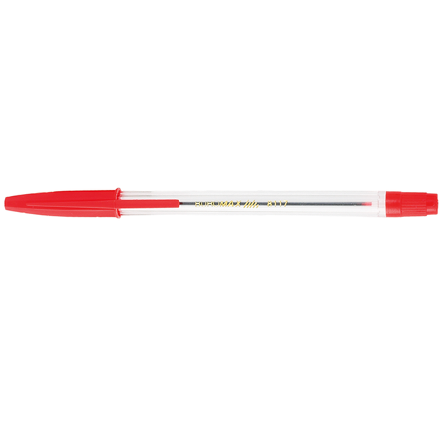 Ручка кулькова Buromax Корвіна червоне чорнило (BM.8117-03) - зображення 3