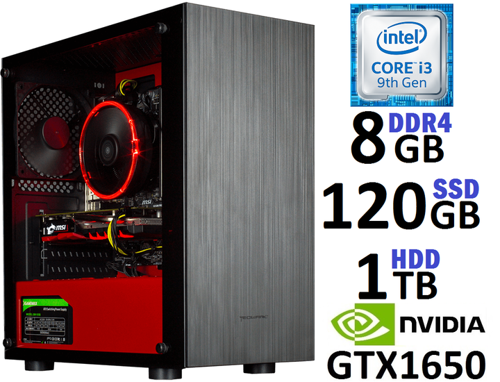 Компьютер Игровой i3 9100 GTX 1650 V2 – фото, отзывы