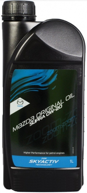 Моторное масло MAZDA Original Oil SUPRA SKYACTIV 0W-20 1л 0W20-01-TFE ...
