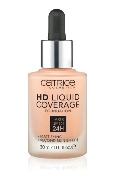 Catrice HD Liquid Coverage тональні засоби (відтінок 020 Beige Rose) - Фото 1 Catrice HD Liquid Coverage тональні засоби (відтінок 020 Beige Rose) - зображення 1