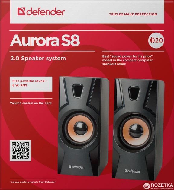 Акустична система Defender Aurora S8 Black (65408) - зображення 3