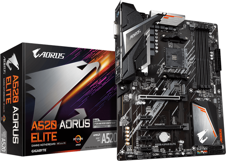 Płyta główna Gigabyte A520 AORUS ELITE (sAM4, AMD A520, PCI-Ex16) - obraz 5
