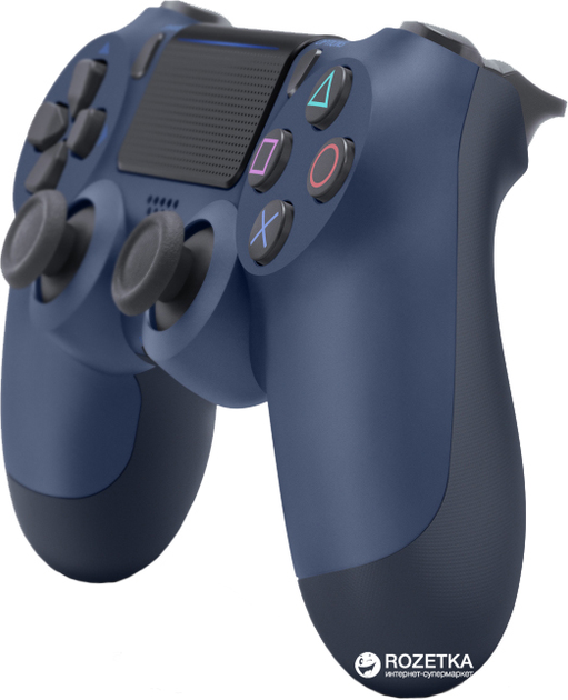 Бездротовий геймпад PlayStation Dualshock 4 v2 Midnigth Blue для PS4 ...