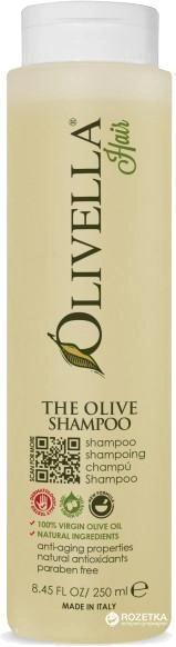 Акція на Шампунь Olivella для зміцнення волосся на основі оливкового екстракту 250 мл від Rozetka