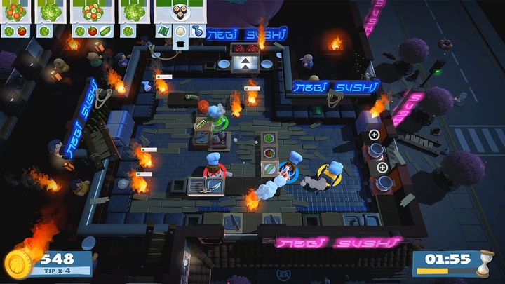 Overcooked + Overcooked 2 (PS4, русские субтитры) - изображение 5