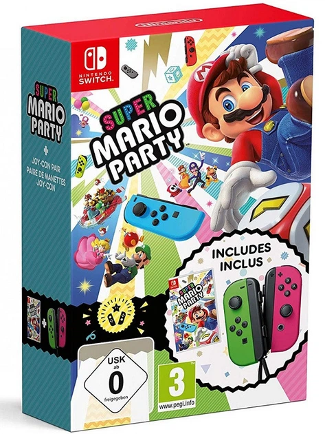 Super Mario Party Joy-Conセット ROZETKA » Комплект Super Mario Party Joy-Con Bundle (Switch) від