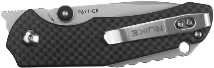 Карманный нож Ruike P671-CB Черный - изображение 2