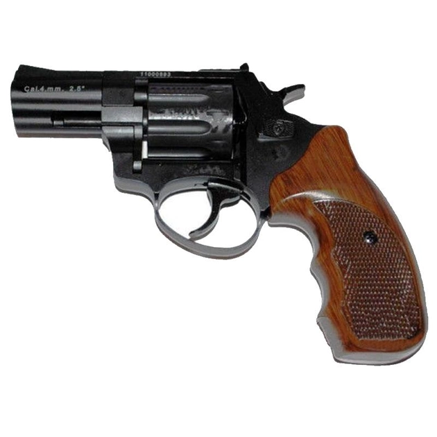 Револьвер под патрон Флобера Stalker (2.5", 4.0mm), ворон-коричневый - изображение 1