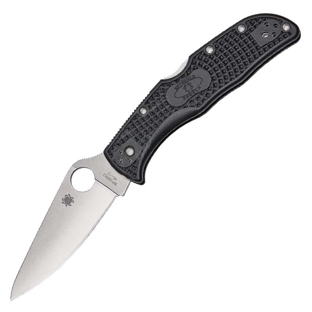 Нож складной Spyderco Endela (длина: 206мм, лезвие: 87мм), черный - изображение 1