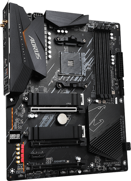 Материнська плата Gigabyte B550 AORUS ELITE AX V2 (sAM4, AMD B550, PCI-Ex16) - зображення 3