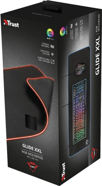 Podkładka pod mysz TRUST GXT 764 Glide-Flex Flexible RGB XXL (TR23395) - obraz 7