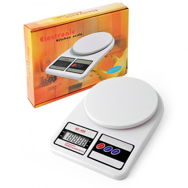 Электронные кухонные весы Kronos до 10 кг с батарейками (bks_00001 .