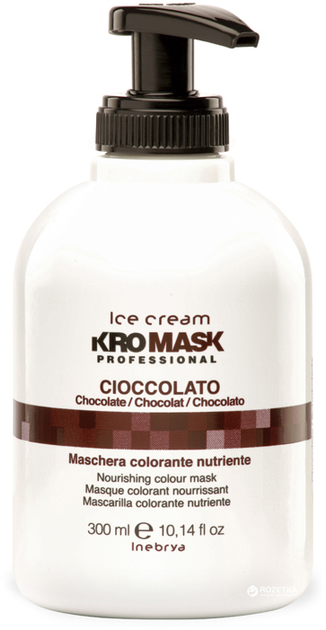 Питательная цветная маска для волос Inebrya Chocolate 300 мл ...