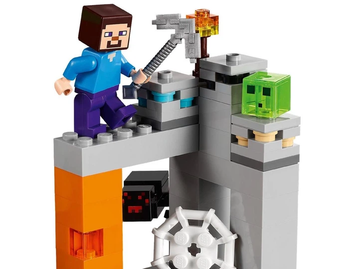 Lego Minecraft Заброшенная шахта 21166 – игрушки с доставкой от