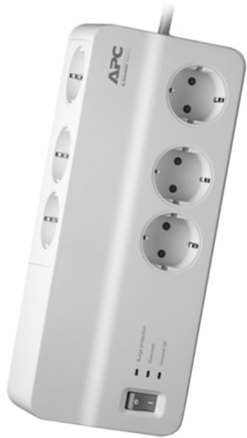 Сетевой фильтр APC Essential SurgeArrest 6 розеток 2 м White (PM6-RS ...