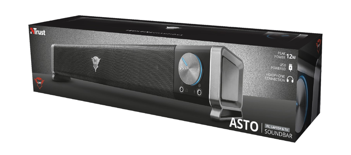 Саундбар для ПК Trust GXT 618 Asto Black - изображение 4