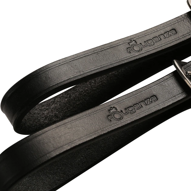 Скользящий повод из кожи для верховой езды Fouganza Romeo FS (540083) - зображення 4
