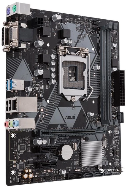 Материнская плата Asus Prime H310M-K R2.0 (s1151, Intel H310, PCI-Ex16) - изображение 2