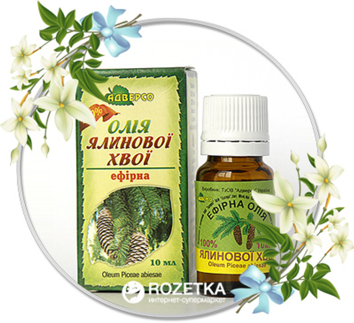 Масло эфирное Адверсо Еловой хвои 10 мл (4820104010226) 