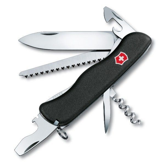 Комплект ніж Victorinox Forester 0.8363.3 + Чохол для ножа Victorinox 4.0523.3 - зображення 1