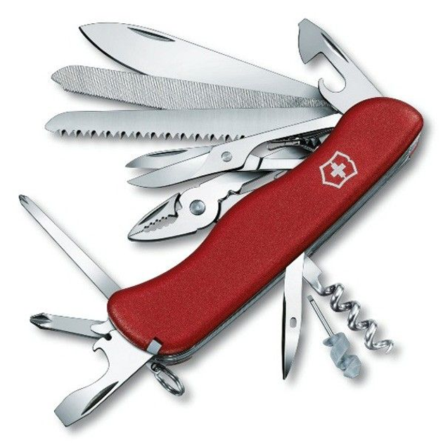 Комплект ніж Victorinox Work Champ 0.9064 + чохол для ножа Victorinox 4.0524.3 - зображення 1