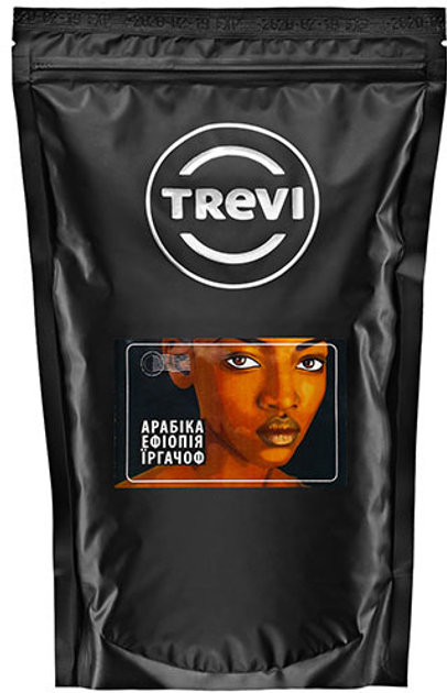 Кофе в зёрнах Trevi Арабика Эфиопия Иргачиф 500 г (4820140051559) - изображение 1